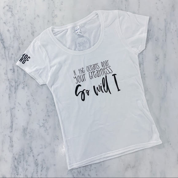 If the Oceans Roar Your Greatness Christian Tshirt - Picture 4 of 11